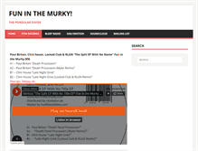 Tablet Screenshot of fun-in-the-murky.com